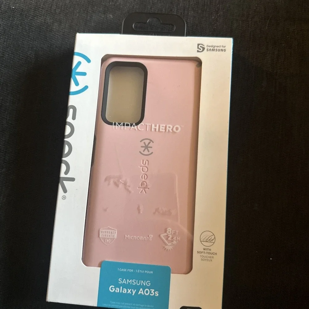 New SPECK Samsung A03s IMPACT HERO Slim Dual-layer Case  - PINK